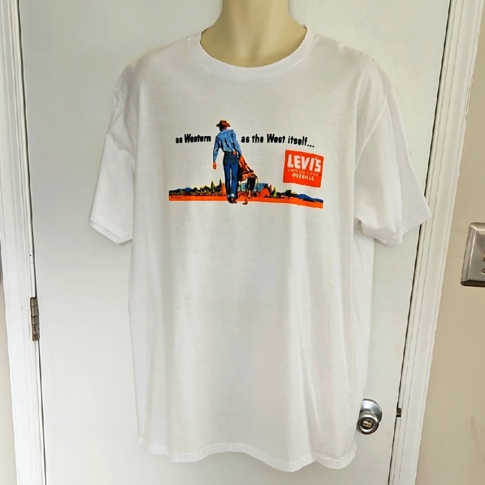 NWOT Levis Western Cowboy Shirt Size XL